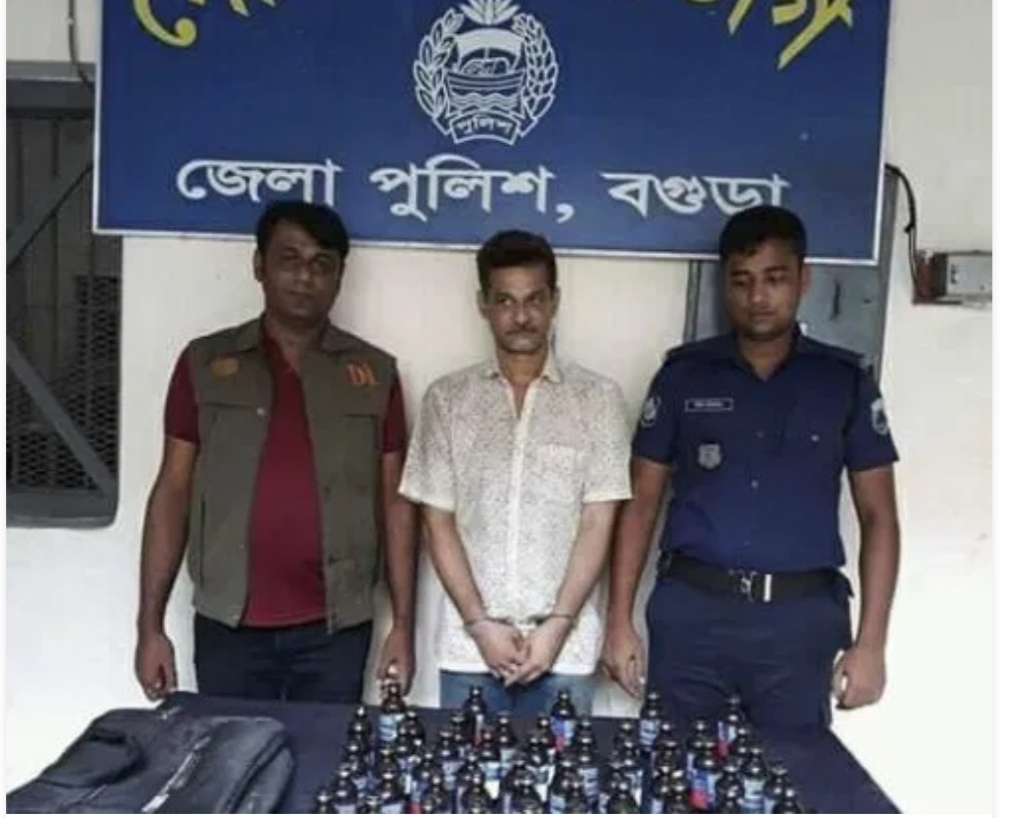 বগুড়ায় মাদকসহ এমপি এর পুত্র