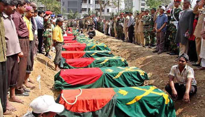 পিলখানায় বিডিআর বিদ্রোহ হত্যাকাণ্ডের এগারো বছর আজ