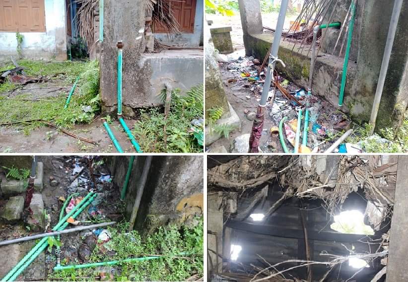 ভোলার শহরে দুর্বৃত্তদের অত্যাচারে অতিষ্ঠ ভাড়াটিয়া পরিবার।।