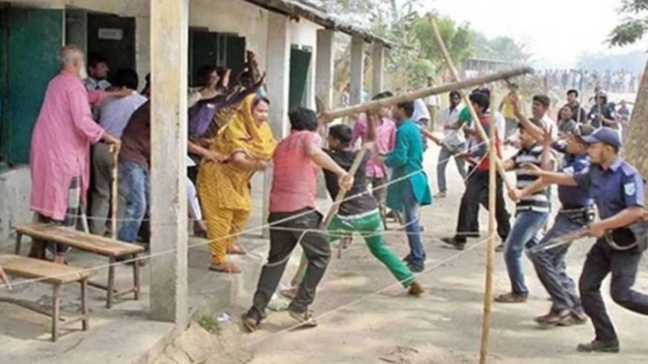 ভোলার চরফ্যাশনে ভোটকেন্দ্রে দুই মেম্বারপ্রার্থীর সমর্থকদের মধ্যে সংঘর্ষ, নিহত ১।।
