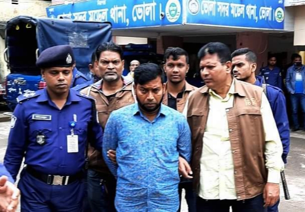 ভোলায় টিটু হত্যার মুল পরিকল্পনাকারী চকেট জামাল গ্রেফতার।।  ।।