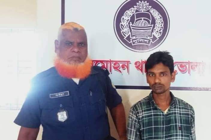 ভোলায় সাজাপ্রাপ্ত আসামী গ্রেফতার।।