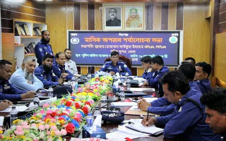 ভোলায় পুলিশের অভিযানে ৪৭ টি মাদক মামলায় আটক ৫৫ এবং ১৫৮৮ কেজি মাদকদ্রব্য উদ্ধার।।