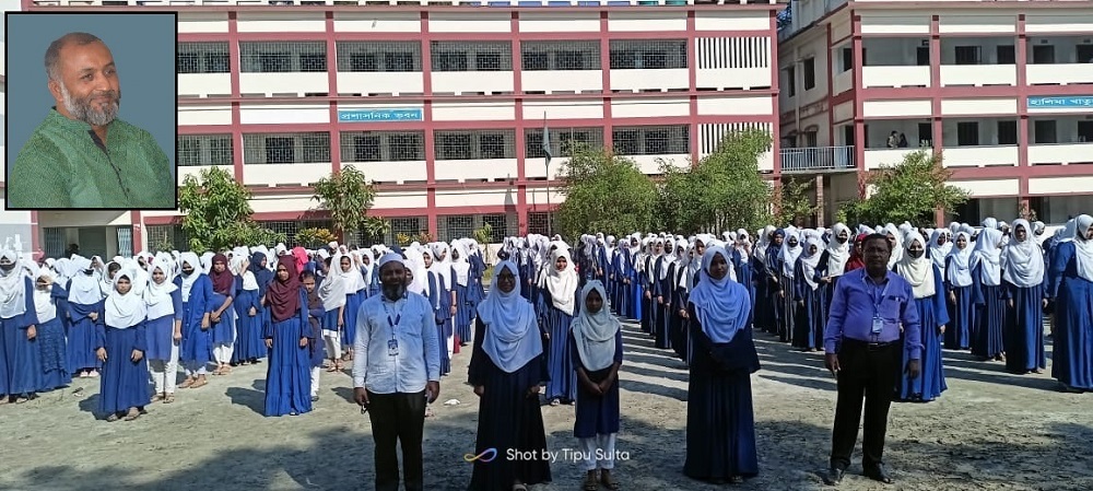 বেসরকারিভাবে শতভাগ পাশের হারের শীর্ষে হালিমা খাতুন বালিকা মাধ্যমিক বিদ্যালয়